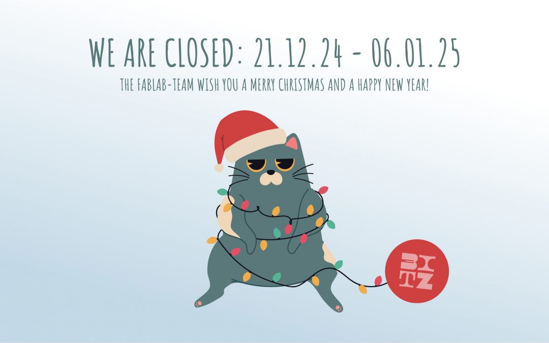 WE ARE CLOSED FROM 21.12.24 – 06.01.25