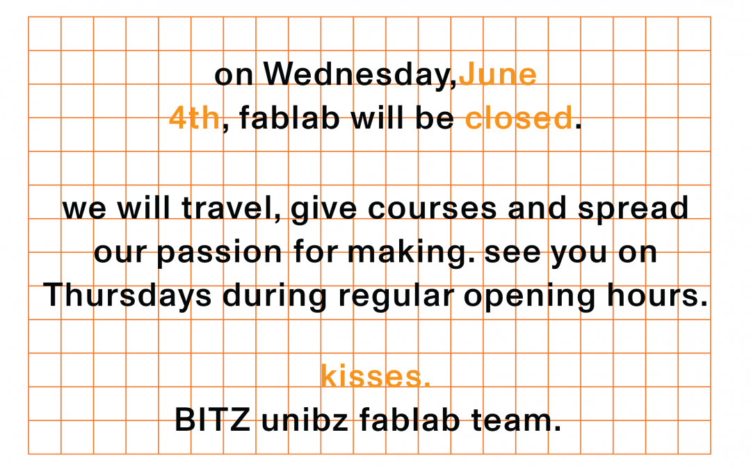 fablab closed on 4.06