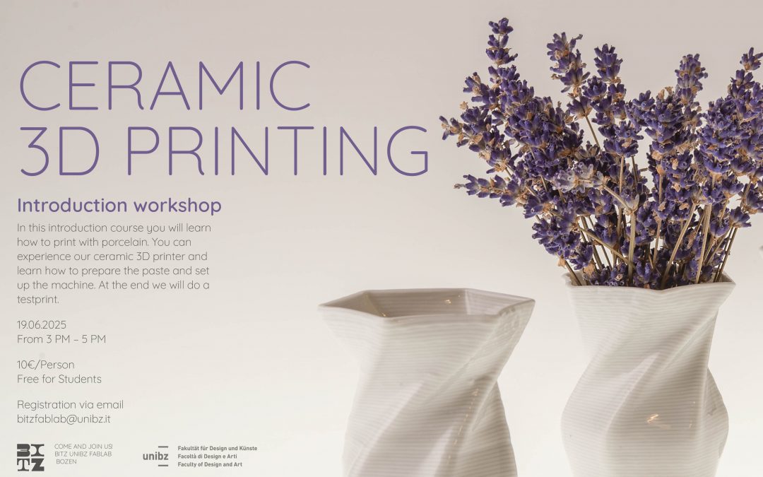 3D ceramic printing