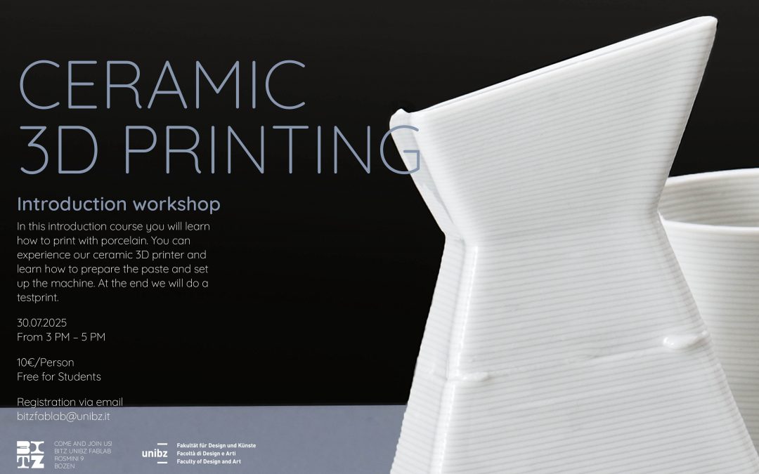 Ceramic 3D printing #2
