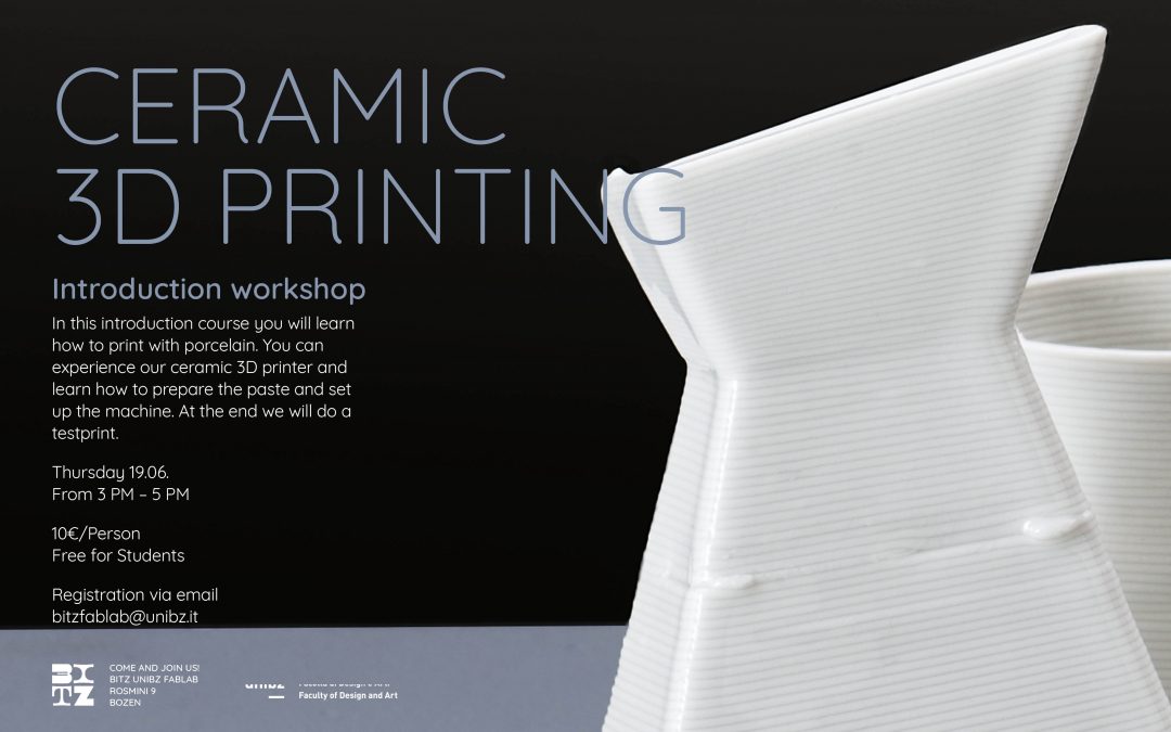 3D ceramic printing