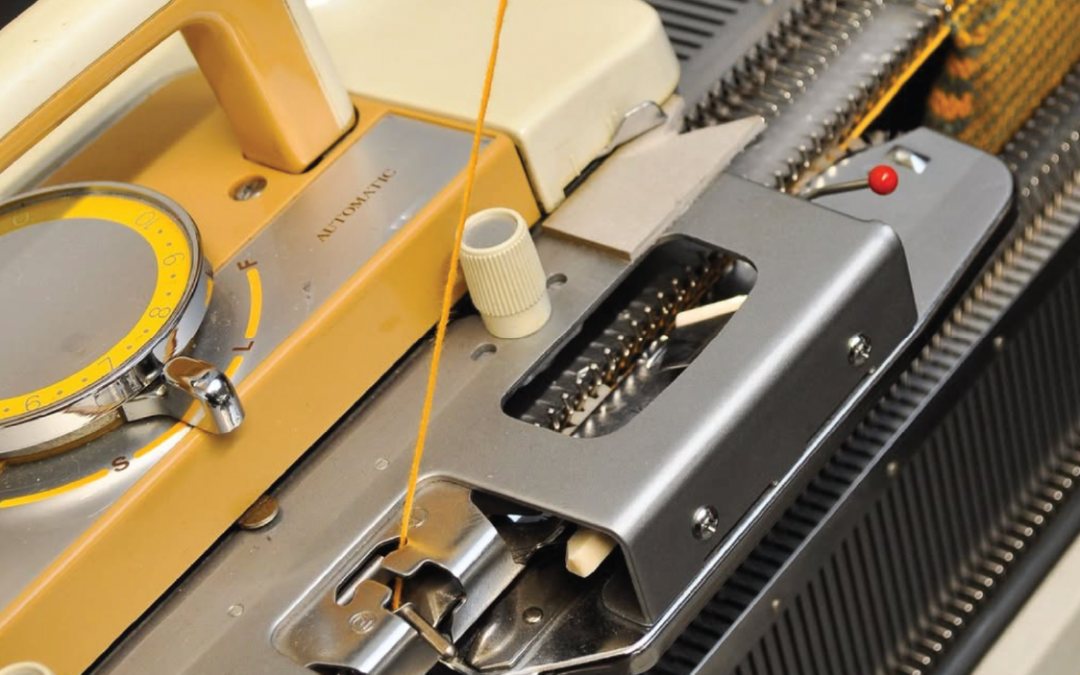 Knitting machine video tutorial