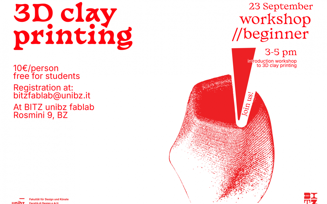 3D clay printing