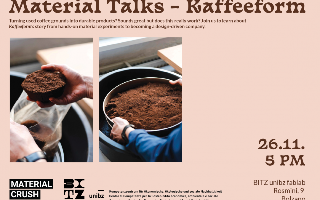 Material Talks – Kaffeeform 26.11.25    5 PM
