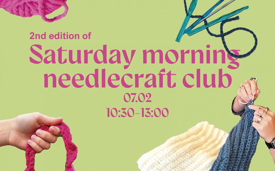 Saturday morning crocheting club